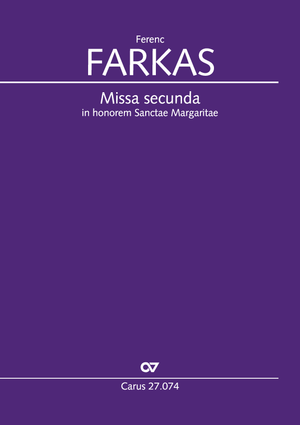 Ferenc Farkas: Missa secunda - Noten | Carus-Verlag