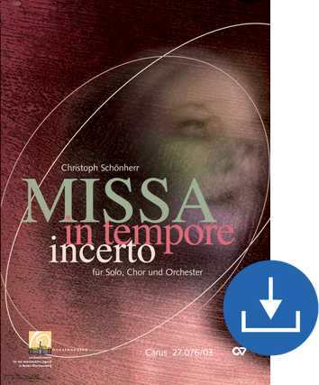 Missa in tempore incerto Klavierauszug digital, PDF-Datei