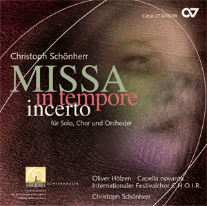 Missa in tempore incerto Compact Disc