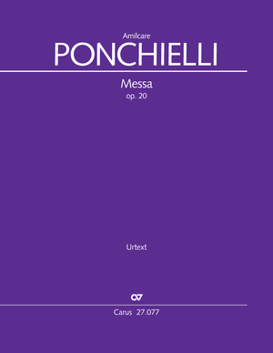 Amilcare Ponchielli: Messa - Noten | Carus-Verlag