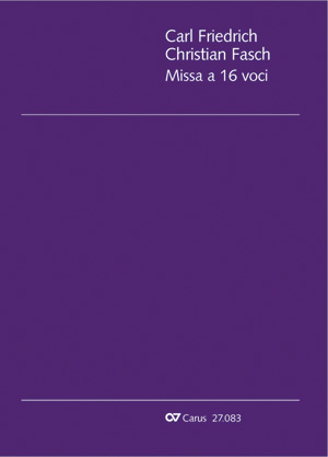 Thumbnail: Carl Friedrich Christian Fasch: Missa a 16 voci