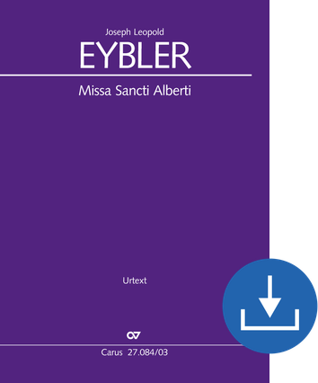 Missa Sancti Alberti Réduction piano-chant (téléchargement), fichier pdf