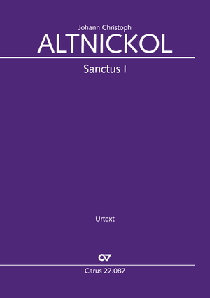 Sanctus I Dirigierpartitur
