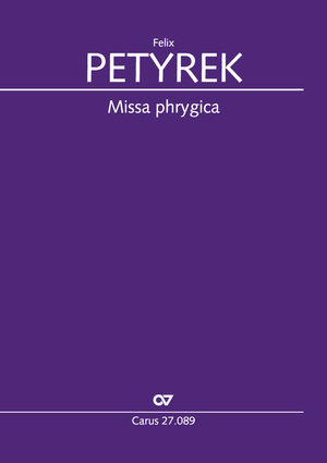 Missa phrygica Full score