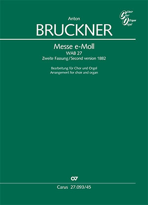 Thumbnail: Anton Bruckner / Klaus Rothaupt (arr.): Mass in E minor