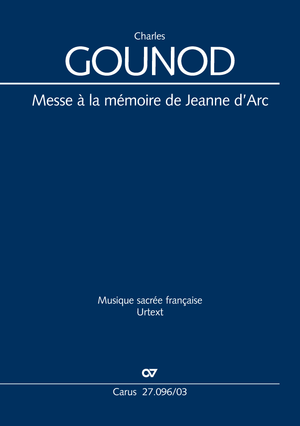 Messe à la mémoire de Jeanne d'Arc Vocal score
