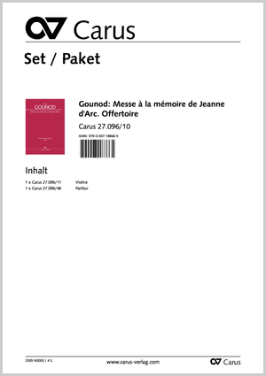 Thumbnail: Charles Gounod: Messe à la mémoire de Jeanne d'Arc. Offertoire