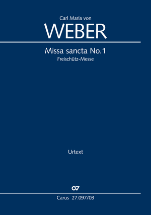 Missa sancta No. 1 E-flat major Réduction piano-chant