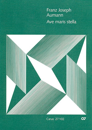 Ave maris stella Dirigierpartitur, Erstausgabe