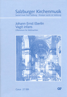 Johann Ernst Eberlin: Vagit infans - Partition | Carus-Verlag