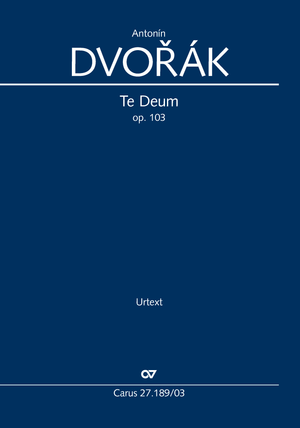Antonín Dvorák: Te Deum - Noten | Carus-Verlag