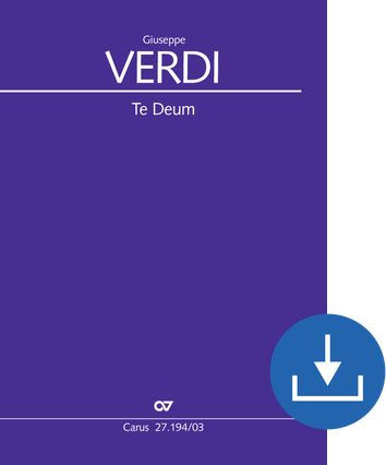 Te Deum Vocal score digital (download), pdf file
