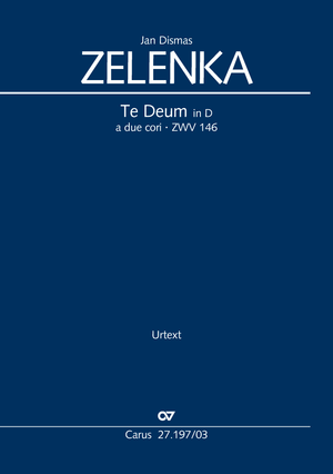 Te Deum in D a due cori Vocal score