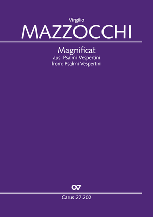 Virgilio Mazzocchi: Magnificat - Noten | Carus-Verlag