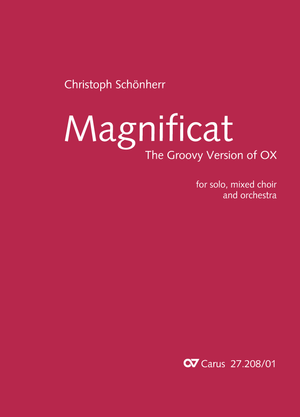Christoph Schönherr: Magnificat - Sheet music