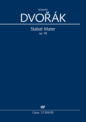 Stabat Mater Vocal score, foreword in German, English and French