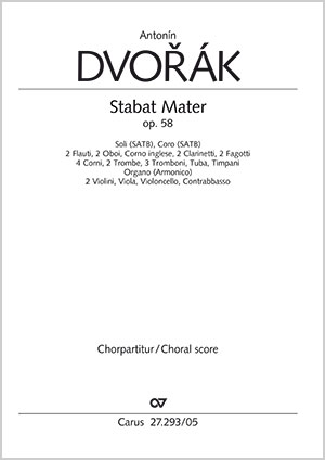 Antonín Dvorák: Stabat Mater - Partition | Carus-Verlag