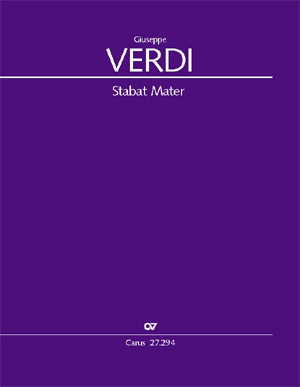 Giuseppe Verdi: Stabat Mater - Noten | Carus-Verlag
