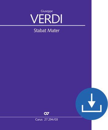 Stabat Mater Vocal score digital (download), pdf file