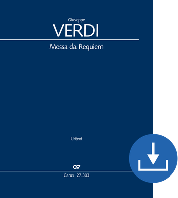 Giuseppe Verdi: Messa da Requiem - Noten digital | Carus-Verlag