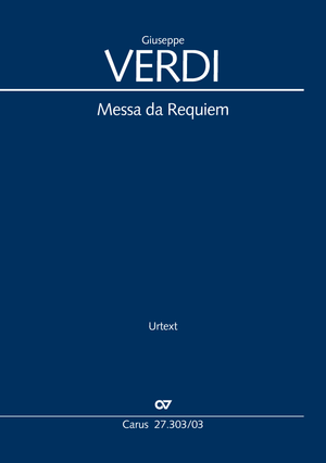 Giuseppe Verdi: Messa da Requiem - Noten | Carus-Verlag