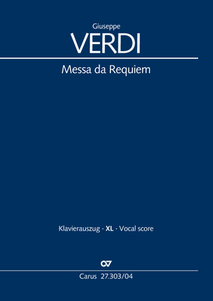 Giuseppe Verdi: Messa da Requiem - Noten | Carus-Verlag