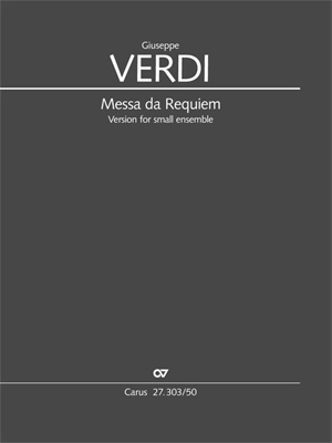 Giuseppe Verdi: Messa da Requiem - Partition | Carus-Verlag
