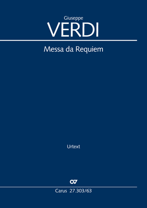 Giuseppe Verdi / Michael Betzner-Brandt (arr.): Messa da Requiem - Noten | Carus-Verlag
