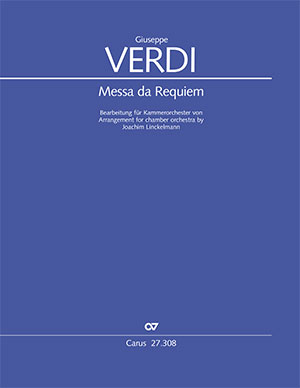 Giuseppe Verdi: Messa da Requiem - Sheet music | Carus-Verlag