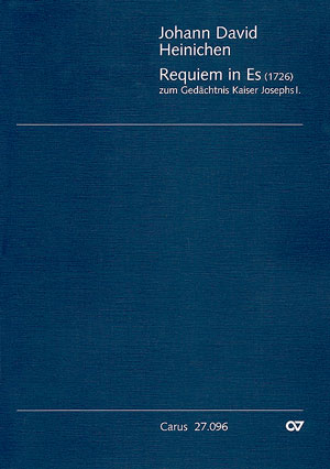 Requiem in Es Dirigierpartitur, Erstausgabe, entspricht / equal to HE 27.096