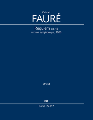 Requiem. Version for symphony orchestra Full score