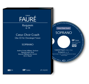 Gabriel Fauré: Requiem. Fassung für Sinfonieorchester - CDs, Choir Coaches, Medien | Carus-Verlag