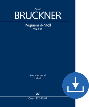 Requiem in D minor Réduction piano-chant (téléchargement), fichier pdf