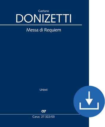 Messa di Requiem Klavierauszug digital, PDF-Datei