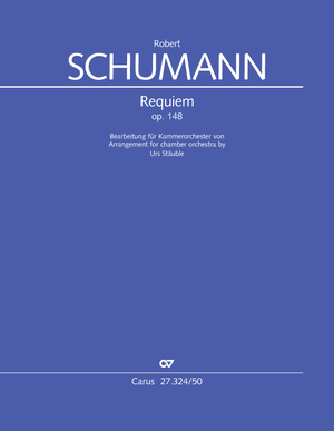 Thumbnail: Robert Schumann / Urs Stäuble (arr.): Requiem