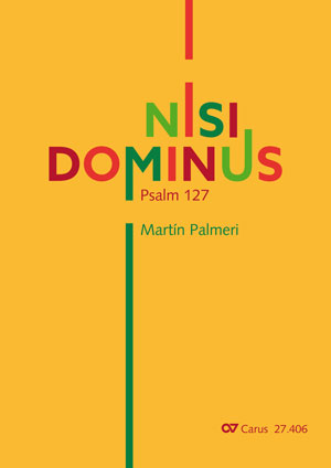Martín Palmeri: Nisi Dominus - Noten | Carus-Verlag