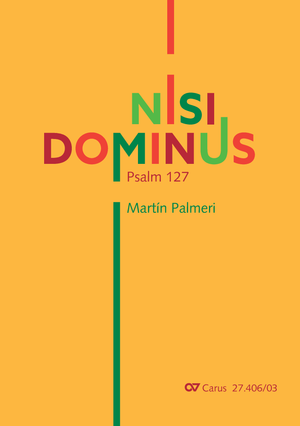 Nisi Dominus Psalm 127 Klavierauszug