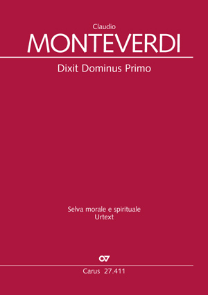 Claudio Monteverdi: Dixit Dominus Primo - Noten | Carus-Verlag