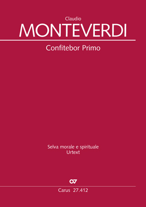 Claudio Monteverdi: Confitebor Primo - Noten | Carus-Verlag