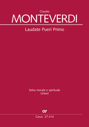 Laudate pueri Primo from: Selva morale et spirituale Full score