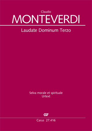 Laudate Dominum Terzo aus: Selva morale et spirituale Full score