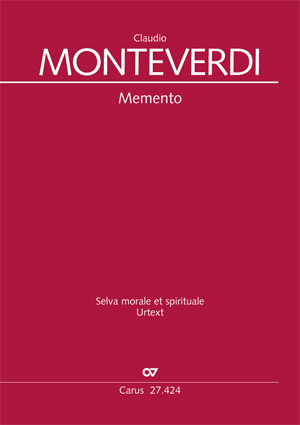 Claudio Monteverdi: Memento - Noten | Carus-Verlag