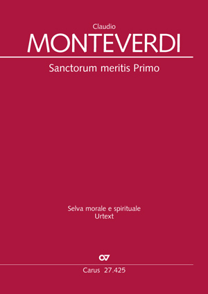 Sanctorum meritis Primo aus: Selva morale et spirituale Set of parts, separate instruments