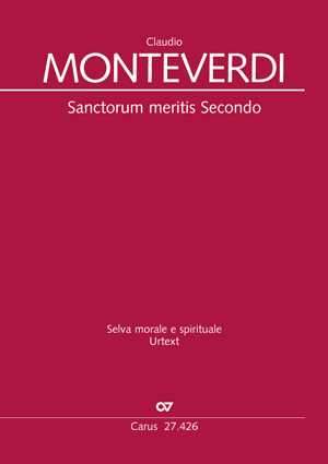Sanctorum meritis Secondo from: Selva morale et spirituale Set of parts, separate instruments
