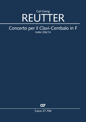 Thumbnail: Carl Georg Reutter: Concerto per il Clavi-Cembalo in F