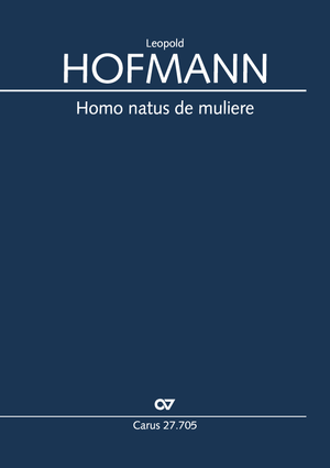 Thumbnail: Leopold Hofmann: Homo natus de muliere