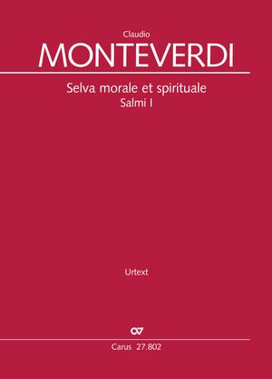 Claudio Monteverdi: Selva morale et spirituale. Salmi I - Noten | Carus-Verlag
