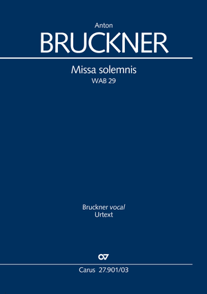 Missa solemnis Klavierauszug