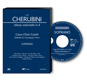 Messe solennelle in d Carus Choir Coach (nur Audio), mp3-CD, Übetracks, Sopran