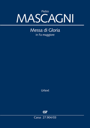Messa di Gloria in Fa maggiore Vocal score